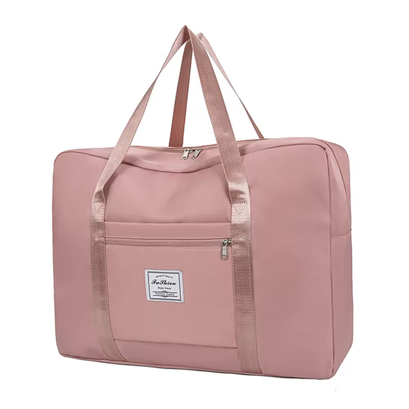 Large Capacity Folding Travel Bags Waterproof Luggage Tote Handbag Travel Duffle Bag Gym Yoga Storage Shoulder Bag for Women Men