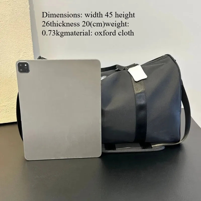 Handbag, Sports Hanging Bag, Leisure Waterproof Yoga Bag, Travel Fitness Bag, Large Capacity Shoulder Bag for Business Trips